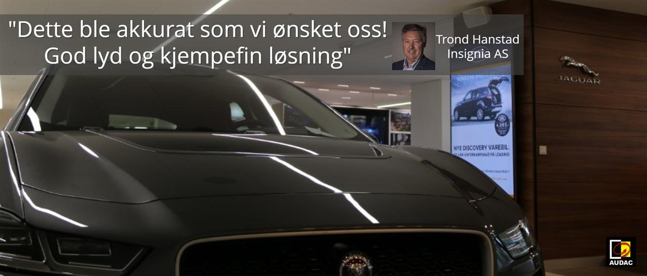 Det ble mer enn lyden av bil på Insignia